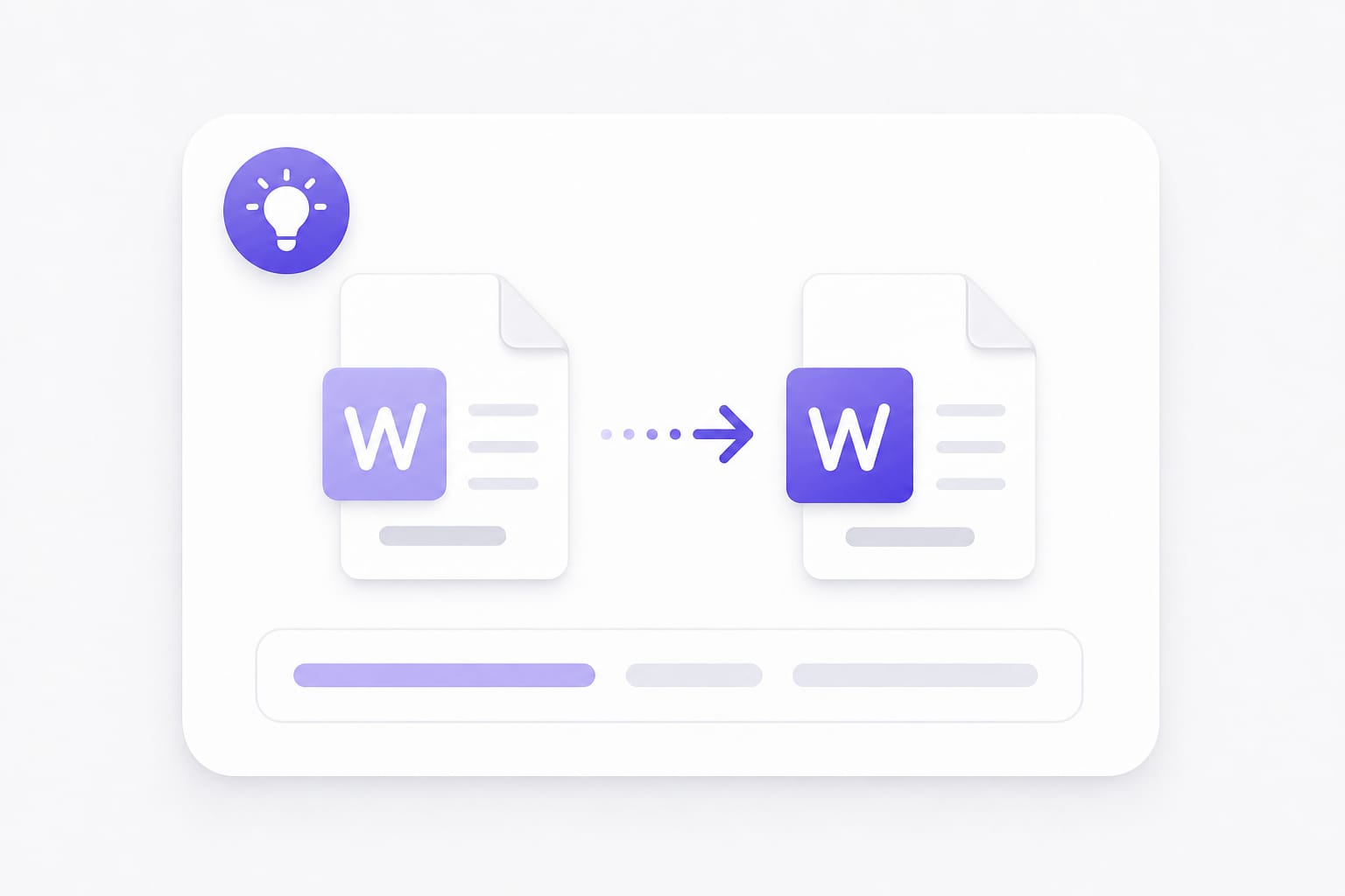 DOC to DOCX conversion guidance illustration