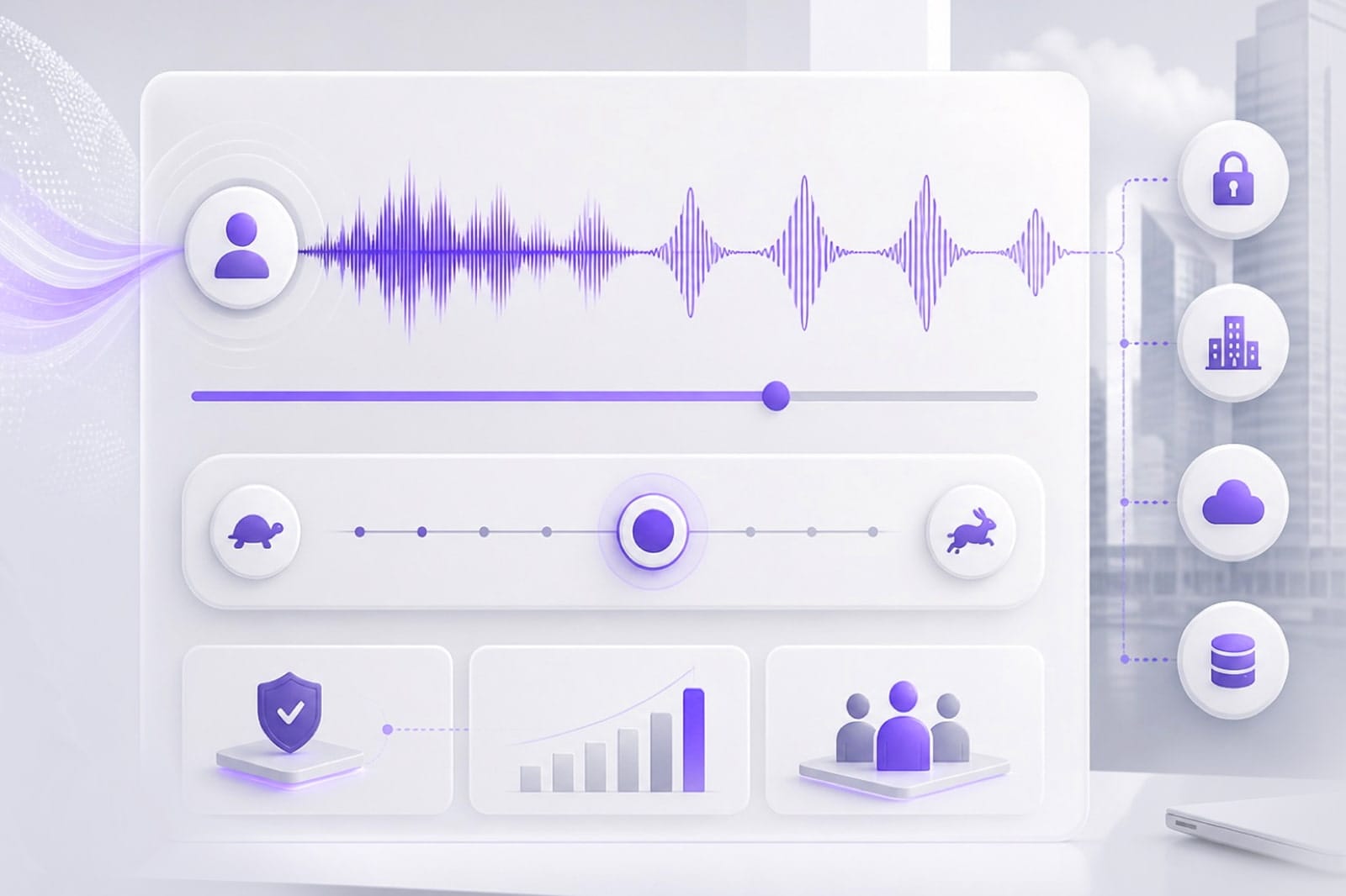 Slow down YouTube speech for clarity illustration