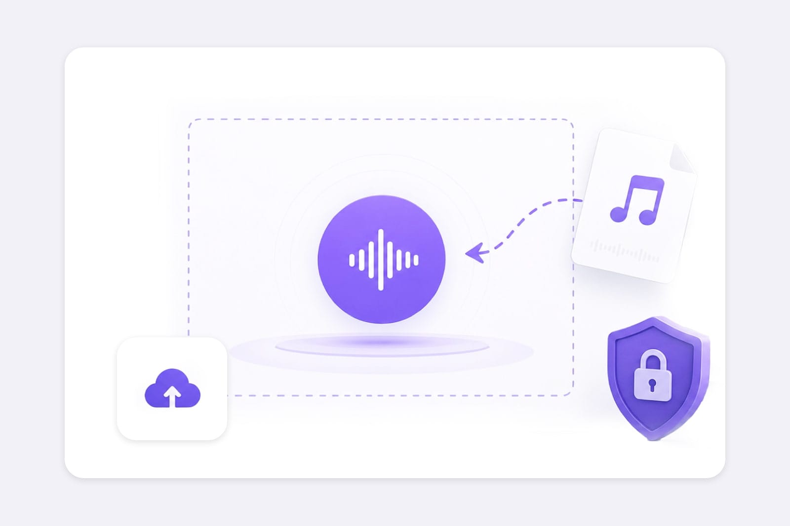 Upload fallback for YouTube volume control illustration